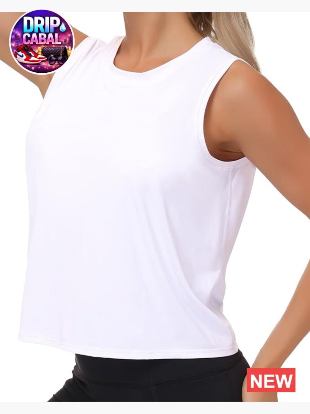 Ice Silk Quick Dry Sleeveless Workout Tank Top